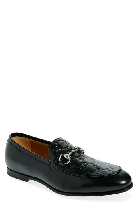 Gucci Jordy Monogram Bit Loafer (Men)