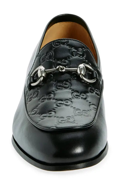 Gucci Jordy Monogram Bit Loafer (Men)