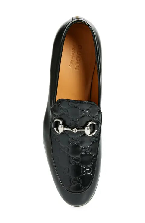 Gucci Jordy Monogram Bit Loafer (Men)