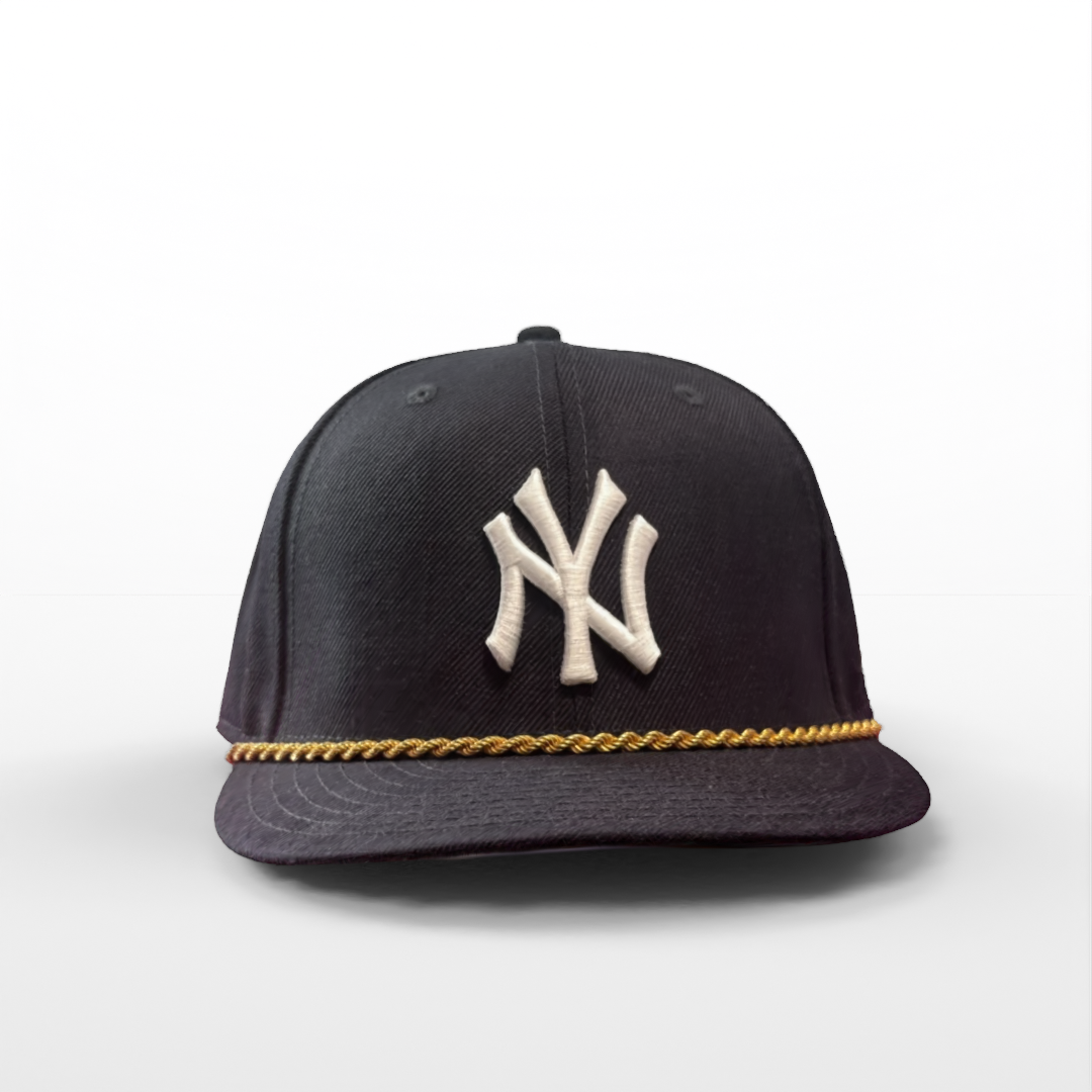 N.Y. Gold Luxury Fitted Cap