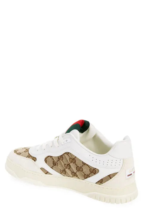 Gucci Re-Web Mixed Media Low Top Sneaker (Men)