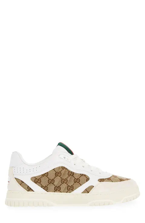 Gucci Re-Web Mixed Media Low Top Sneaker (Men)