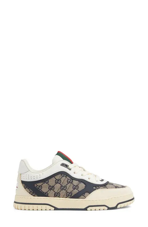 Gucci Re-Web Mixed Media Low Top Sneaker (Men)