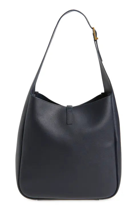 Saint Laurent Large Le 5 À 7 Leather Hobo Bag