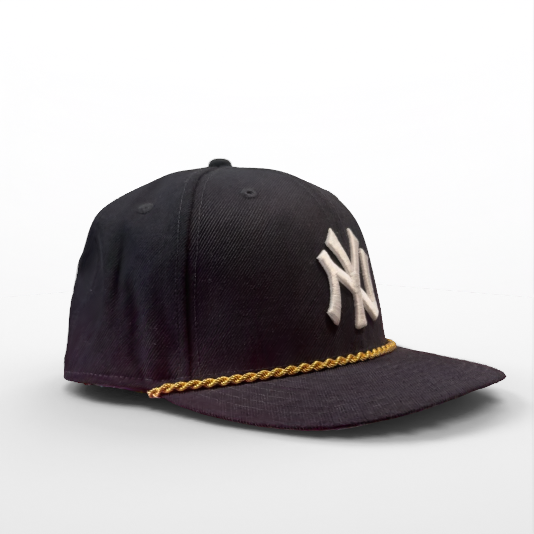 N.Y. Gold Luxury Fitted Cap