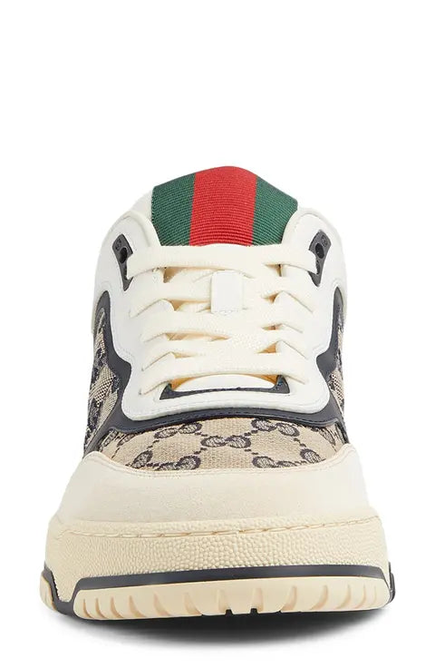 Gucci Re-Web Mixed Media Low Top Sneaker (Men)