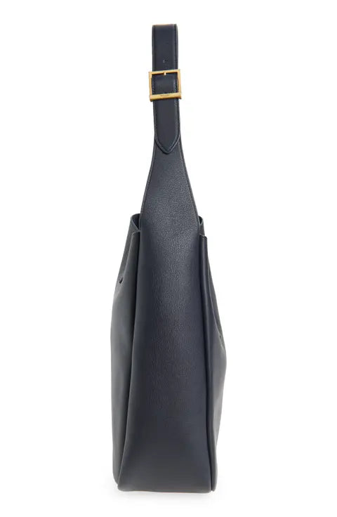 Saint Laurent Large Le 5 À 7 Leather Hobo Bag