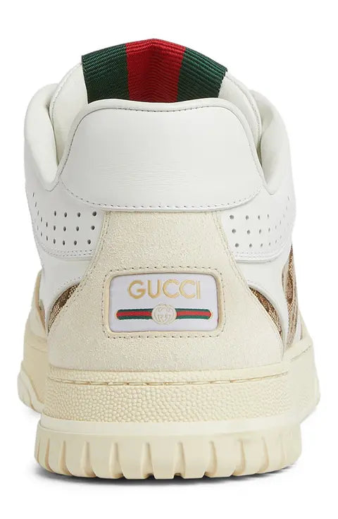 Gucci Re-Web Mixed Media Low Top Sneaker (Men)
